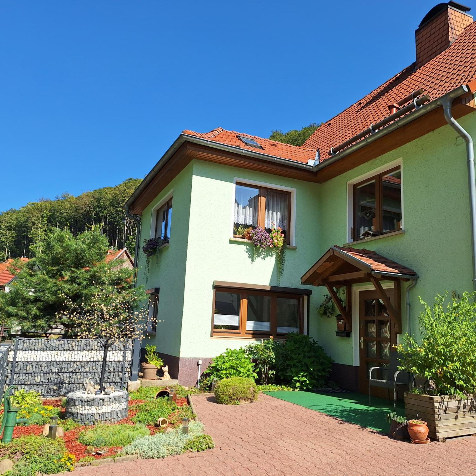 Fewo ,,An Der Kleinen Wilde" Appartement Stolberg i. Harz Buitenkant foto